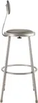 National Public Seating 6430B NPS® 30" Heavy Duty Vinyl Padded Steel Stool with