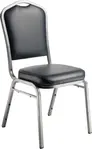 National Public Seating 9304-SV NPS® 9300 Series Delux Stack Chair