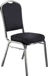 National Public Seating 9364-SV NPS® 9300 Series Delux Stack Chair