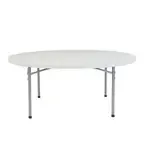 National Public Seating BT71R Round Folding Table