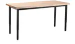 National Public Seating HDT3-2448B NPS® Heavy Duty Steel Table