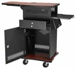 National Public Seating WZD Computer Workstation Cabinet / Cart