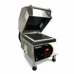 NEMCO 6900A-208-FF Sandwich / Panini Grill, Single, with 10-1/2" x 10-1/2" Smooth Top & Bottom Cooking Surface - 208 Volts