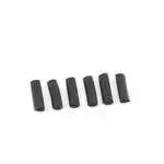 NEMCO 69992-6 Shield Foot Kit  black rubber feet