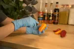 NITRILE MULTI-PURPOSE GLOVES, POWDER FREE, LARGE 10/100/1000