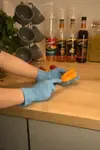 NITRILE MULTI-PURPOSE GLOVES, POWDER FREE, SMALL 10/100/1000