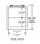 Nor-Lake FF114WVS/0 Ice Cream Storage/Dipping Cabinet