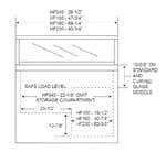 Nor-Lake HF230WWG/0L Ice Cream Dipping/Display Merchandiser
