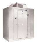 Nor-Lake KODB7768-C 6' x 8' x 7'-7" H Kold Locker Outdoor Cooler with floor & Top Mounted Compressor