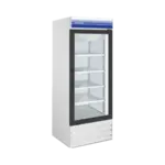 Norpole NPGF1-S 31.00'' 23 cu.ft 1 Section White Glass Door Merchandiser Freezer
