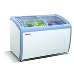 Norpole NPSC49W 12.7 Cubic Feet Curved Chest Freezer