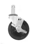 Olympic J5B Stem/Swivel-Brake Caster