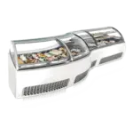 Oscartek CORA GC30 Cora 2 Curved Gelato/Ice Cream Showcase/Display