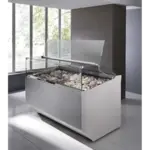 Oscartek GIA SQ G2106DT Gia Gelato/Ice Cream Showcase/Display  Square glass