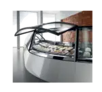 Oscartek METRO 2 GA45 Metro 2 Curved Gelato/Ice Cream Showcase/Display