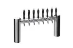 Perlick 4072-8PO-SS Avenue H-Pipe Draft Beer Tower countertop