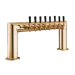 Perlick Corporation 4008-8BTF Pass-Thru Pipe Draft Beer Tower, Countertop, Glycol-Cooled - 38"W x 14"H
