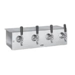 Perlick Corporation 4040A3B-BTM Space Saver Underbar Draft Beer Dispenser, Underbar, Glycol-Cooled - 13"W x 5-3/4"H
