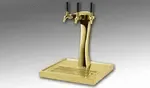 Perlick Corporation 4043GD-3B Panther Draft Beer Tower, Countertop, Glycol-Cooled - 15-3/4"H