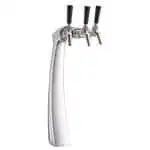 Perlick Corporation 4057-1B Falco Draft Beer Tower, Countertop, Glycol-Cooled - 3-1/8"W X 18-3/4"H O.A.