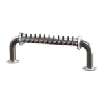 Perlick Corporation 4065-16 Pass-Thru Brew Pipe Draft Beer Tower, Countertop, Glycol-Cooled - 67-7/16"W X 20"H O.A.