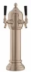 Perlick Corporation 69526-2NTF-R Napoli Style Beer Dispensing Kit - (2) Faucets