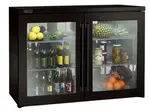 Perlick Corporation BBR48 Silver 2 Solid Door Refrigerated Back Bar Storage Cabinet, 120 Volts