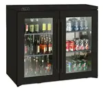Perlick Corporation BBRN60 Silver 3 Solid Door Refrigerated Back Bar Storage Cabinet, 120 Volts