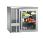Perlick Corporation BBS36 Silver 1 Solid Door Refrigerated Back Bar Storage Cabinet, 120 Volts