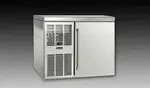 Perlick Corporation BBSLP36 Silver 1 Solid Door Refrigerated Back Bar Storage Cabinet, 120 Volts