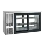 Perlick Corporation SDPS60 Pass-Thru Sliding Door Refrigerated Back Bar Cabinet