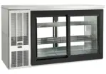 Perlick Corporation SDPS60 Pass-Thru Sliding Door Refrigerated Back Bar Cabinet