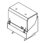 Perlick Corporation SRLC-D16R Locking Speed Rail Cover