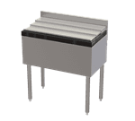 Perlick Perlick Corporation TSC36IC Tobin Ellis Signature Ice Chest, Stainless and Galvanized Steel with 78 lbs. Ice Capacity - 36"W x 17"D