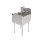 Perlick TS18DS TS Series Underbar Wet Waste Sink Unit