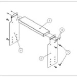 Perlick TSS30BU Pass Thru Station Connector