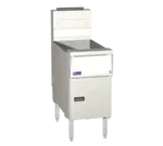 Pitco SG14R-S Gas Floor Model Full Pot Fryer with Controls -