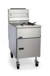 Pitco SG18-S Solstice Series 51 - 90 lb. Gas Floor Model Full Pot Fryer with Millivolt Controls - 140,000 BTU (Sale)