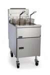 Pitco SG18-S Solstice Series 51 - 90 lb. Gas Floor Model Full Pot Fryer with Millivolt Controls - 140,000 BTU (Sale)