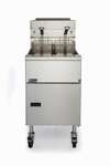 Pitco SG18-S Solstice Series 51 - 90 lb. Gas Floor Model Full Pot Fryer with Millivolt Controls - 140,000 BTU (Sale)