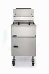 Pitco SG18-S Solstice Series 51 - 90 lb. Gas Floor Model Full Pot Fryer with Millivolt Controls - 140,000 BTU (Sale)