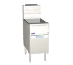 Pitco SSH55 Solstice Supreme™ 15 - 50 lb. Gas Floor Model Full Pot Fryer with Solid State Controls - 80,000 BTU