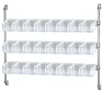Quantum Food Service CAN-34-48BH-230CL Cantilever Bin Holder Post Wall Mount