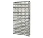 Quantum Food Service 1275-107CL Shelving Unit, Solid Flat