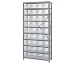 Quantum Food Service 1275-207CL Shelving Unit, Solid Flat