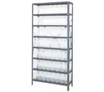 Quantum Food Service 1275-SB801CL Shelving Unit, Solid Flat