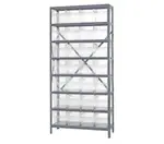 Quantum Food Service 1275-SB807CL Shelving Unit, Solid Flat