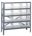 Quantum Food Service 1839-210CL Shelving Unit, Solid Flat