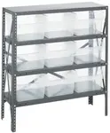 Quantum Food Service 1839-SB810CL Shelving Unit, Solid Flat