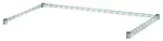 Quantum Food Service 1848FC NSF Chrome 48.00"W x 18.00"D Wire 3-Sided Shelving Frame